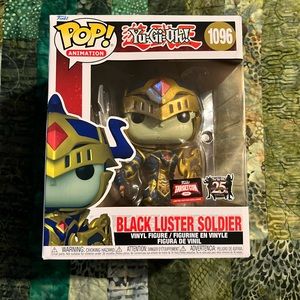 Funko Black Luster Soldier 1096. Yu-Gi-Oh 25th Anniversary Target Con Limited.
